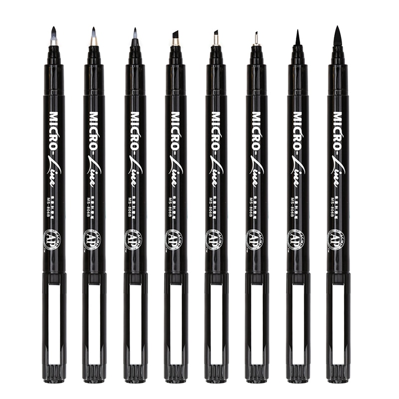 8 Pcs Calligraphy Pens