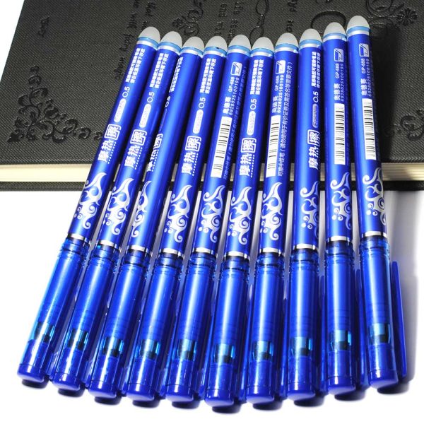 Erasable Office Pens 10 pcs Set - Image 9