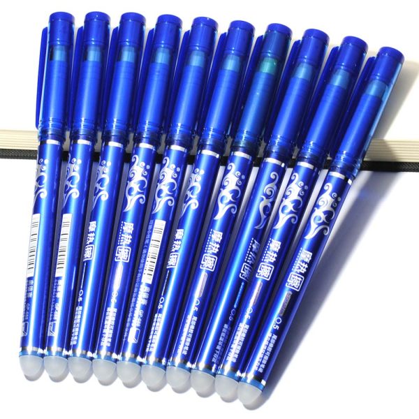 Erasable Office Pens 10 pcs Set - Image 3