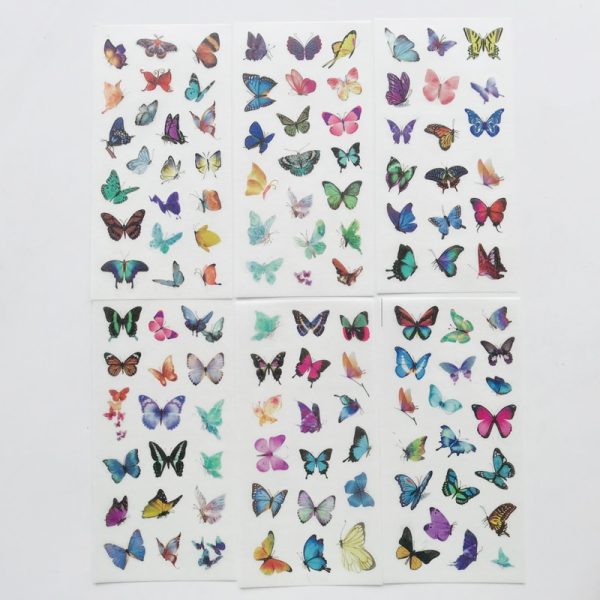 Flying Butterflies Washi Stickers - Image 6