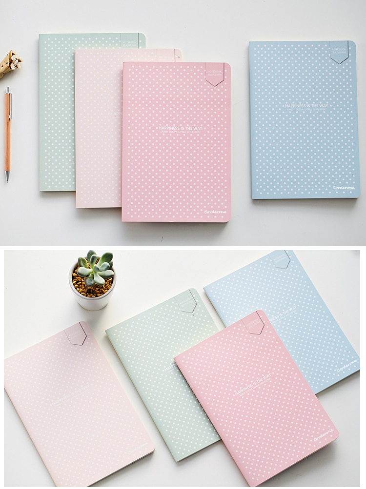 Dotted Journal in Pastel Colors