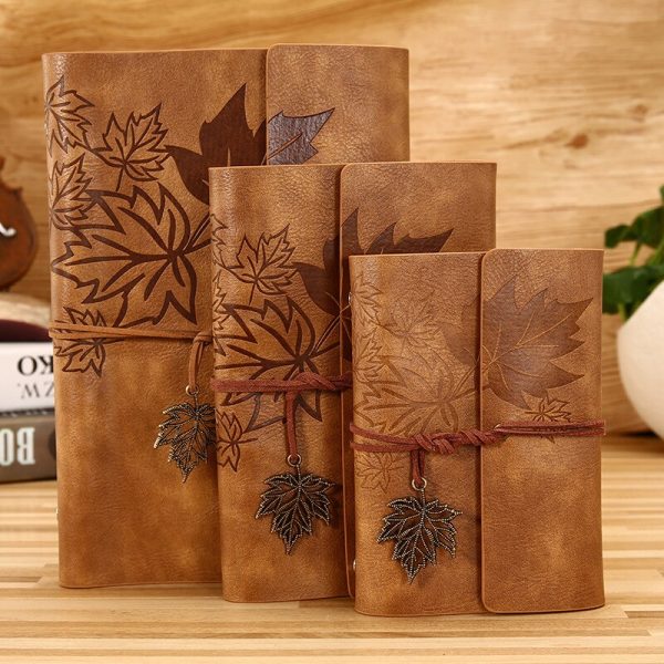 Vintage Traveler's PU Leather Notebook - Image 4