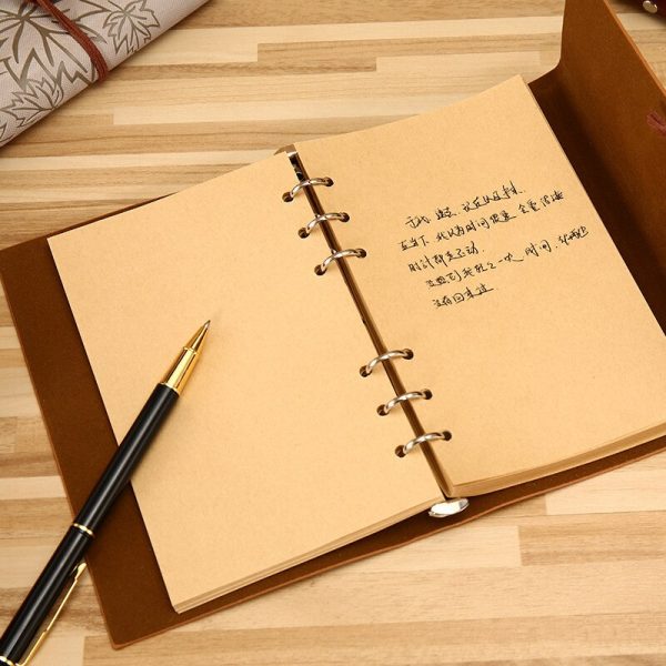 Vintage Traveler's PU Leather Notebook - Image 6