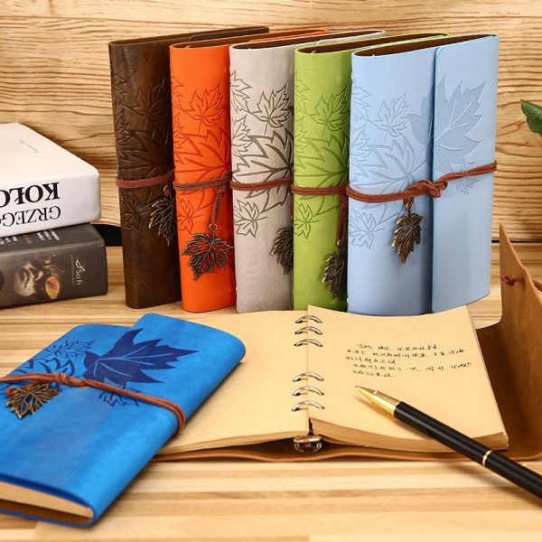 Vintage Traveler's PU Leather Notebook - Image 5