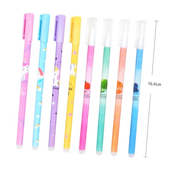 Unicorn Erasable Pen Set 12 Pcs - Image 5