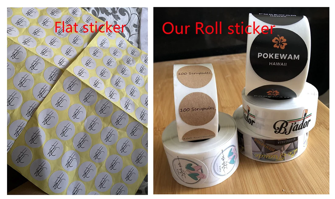 Personalized Logo Stickers Set