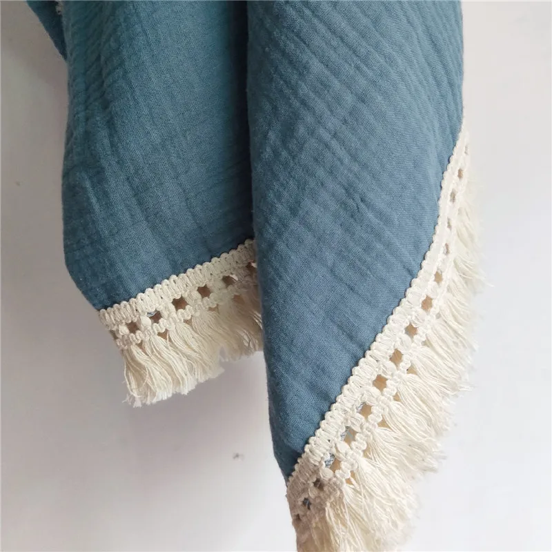 Baby Solid Muslin Cotton Blanket