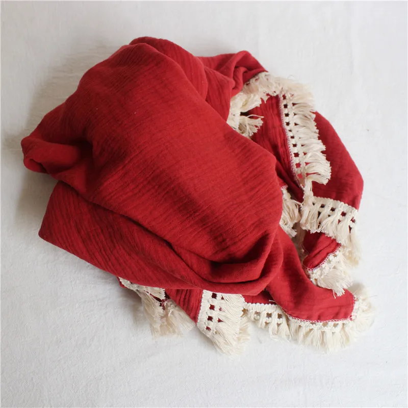 Baby Solid Muslin Cotton Blanket