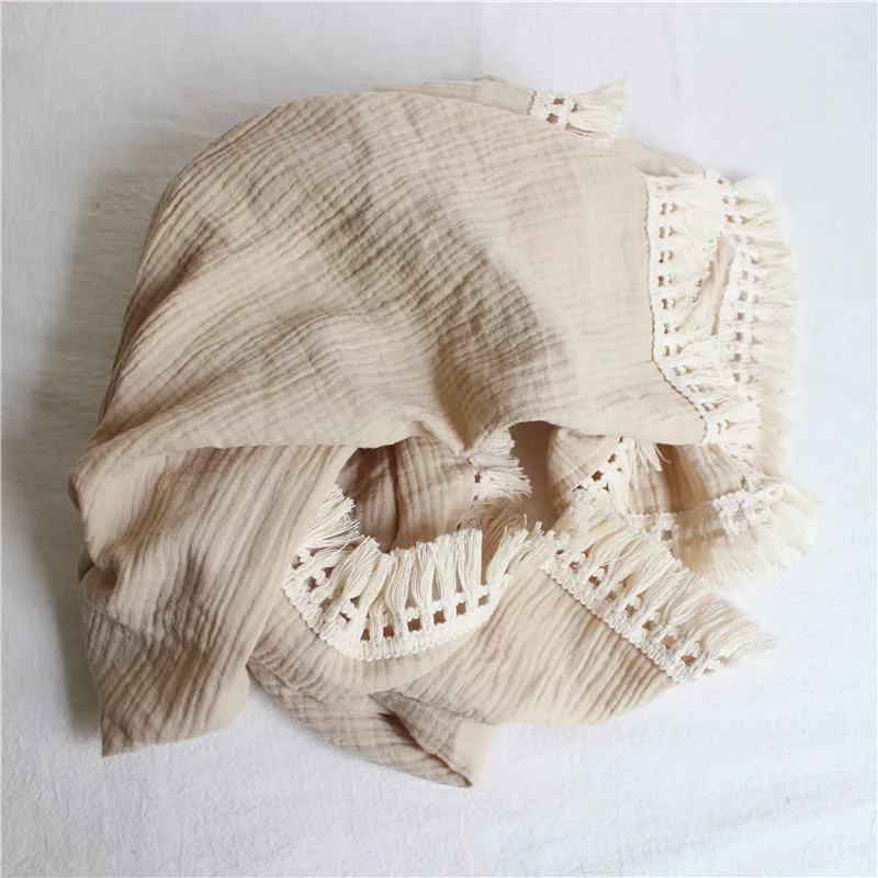 Baby Solid Muslin Cotton Blanket