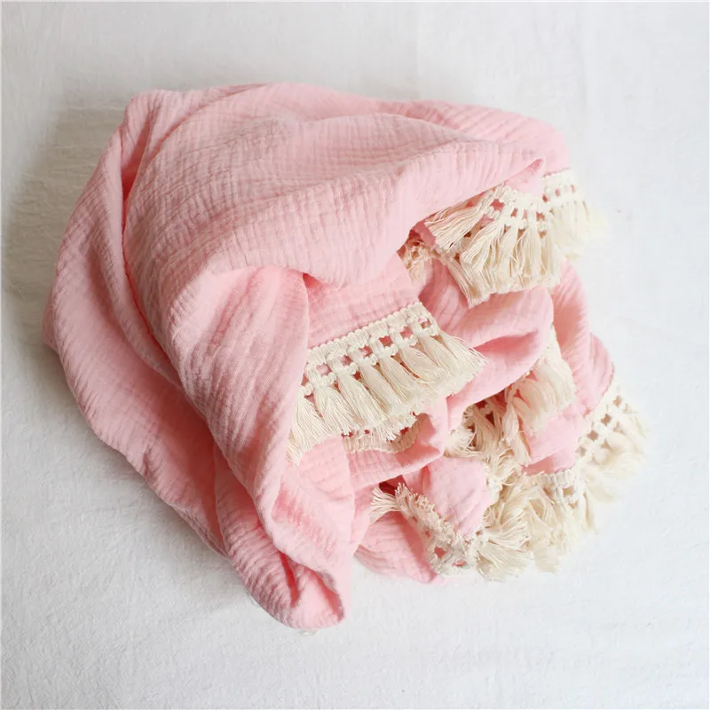 Baby Solid Muslin Cotton Blanket