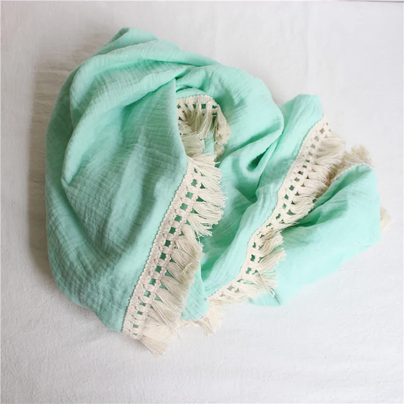 Baby Solid Muslin Cotton Blanket