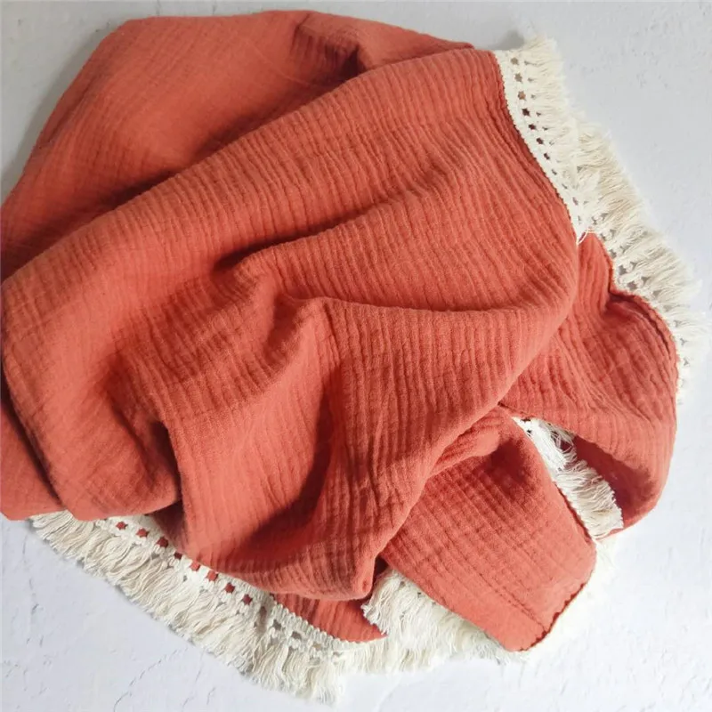 Baby Solid Muslin Cotton Blanket