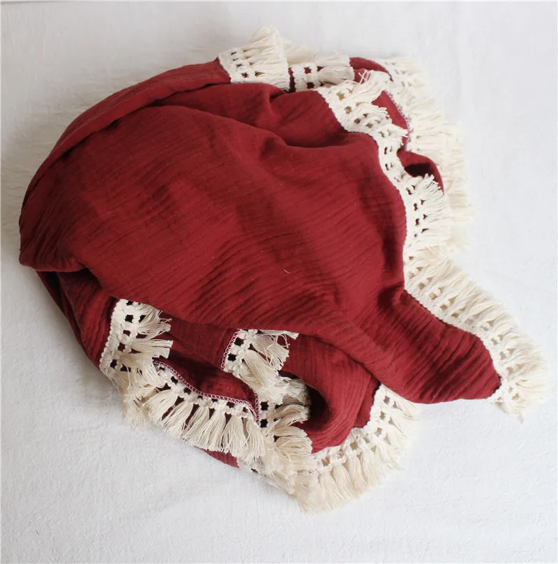 Baby Solid Muslin Cotton Blanket