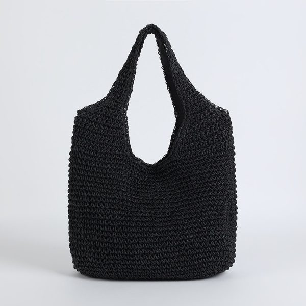Women's Straw Shoulder Bag - Image 6