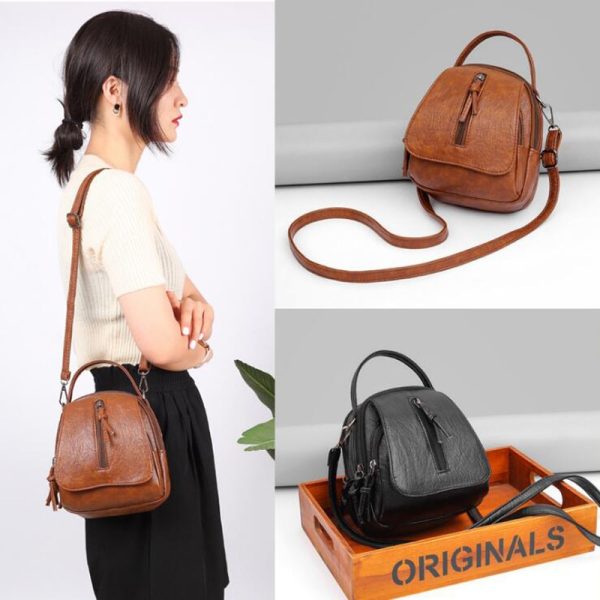 Women's Preppy Style Shoulder Bag - Image 3
