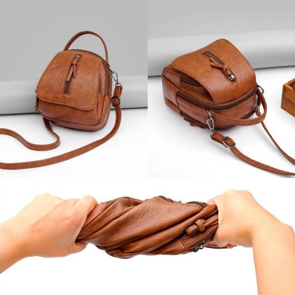Women's Preppy Style Shoulder Bag - Image 4