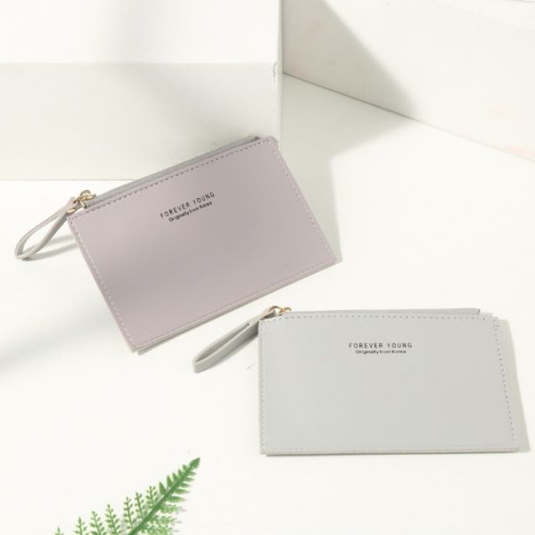 Women's Pastel Color Cardholder - Image 4