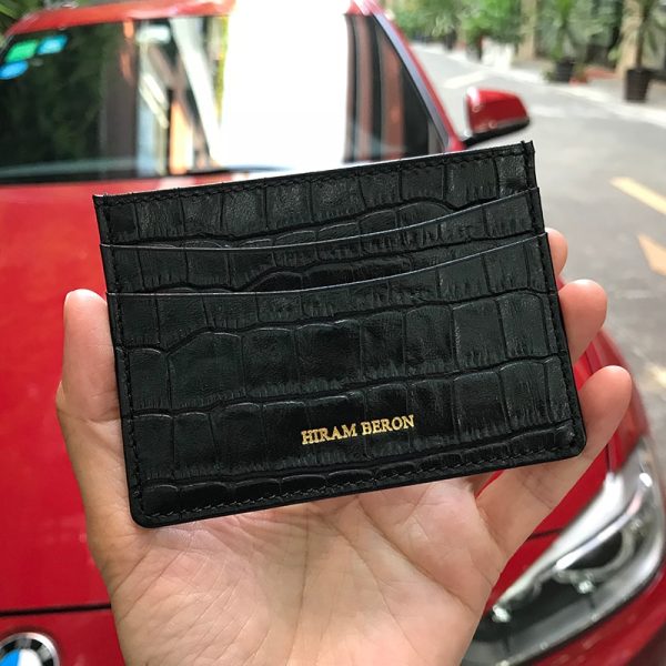 Elegant Patent Genuine Leather Women's Cardholder - Image 3