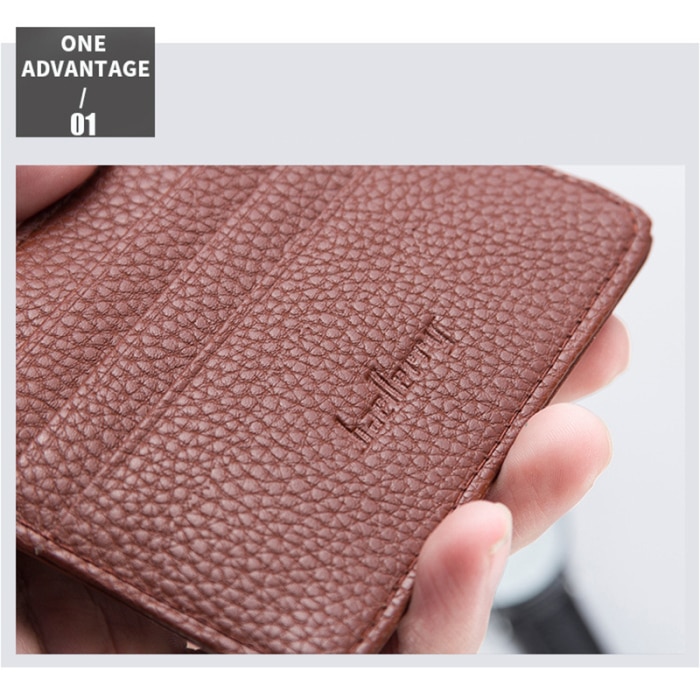 PU Leather Credit Card Holder