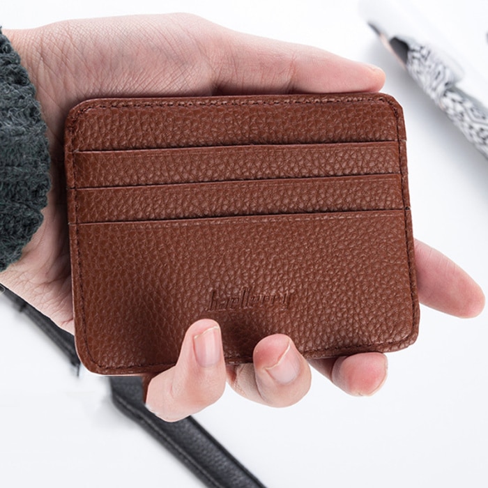 PU Leather Credit Card Holder