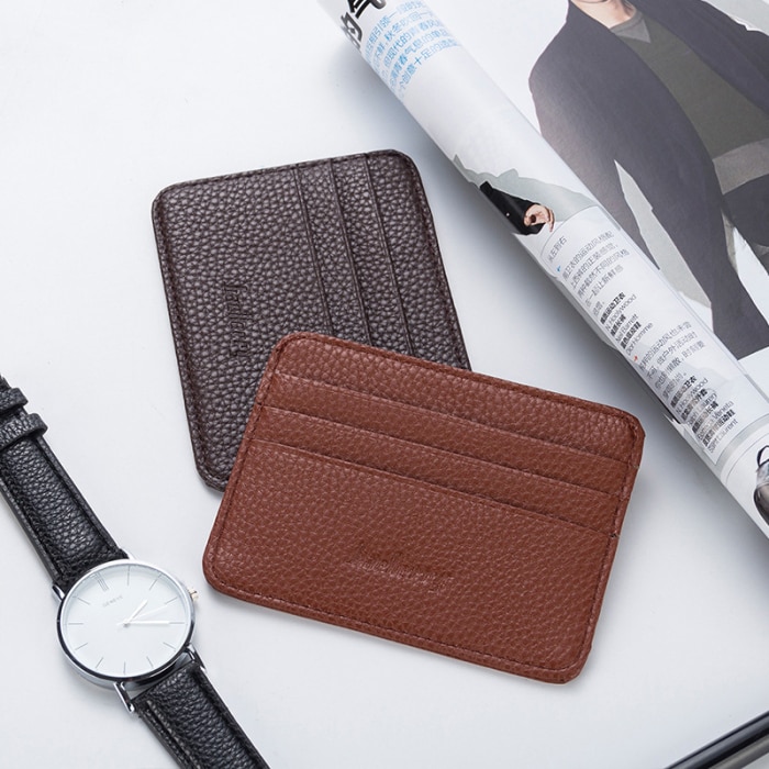 PU Leather Credit Card Holder