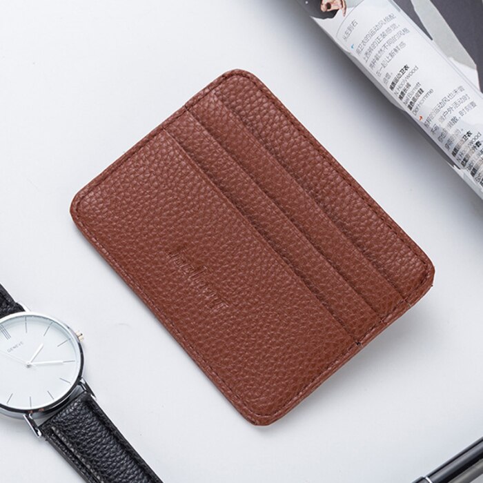 PU Leather Credit Card Holder