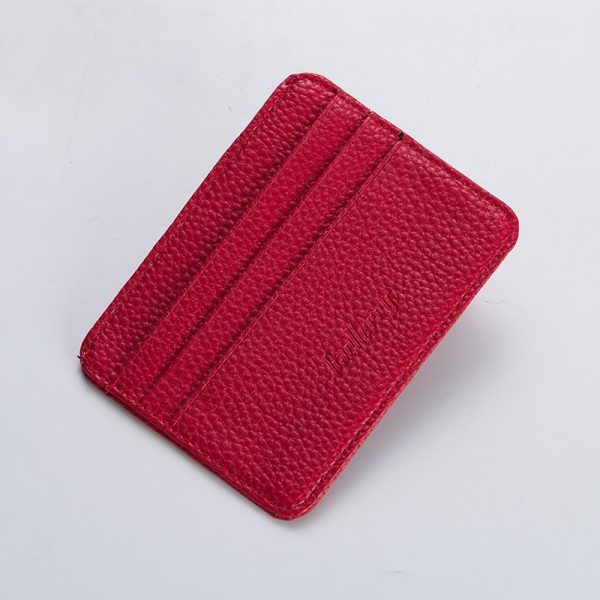 PU Leather Credit Card Holder - Image 7