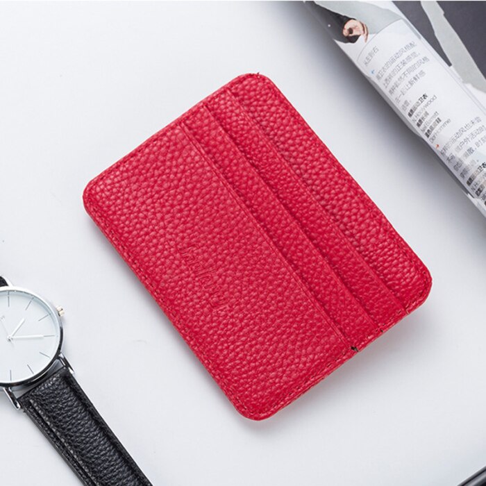 PU Leather Credit Card Holder