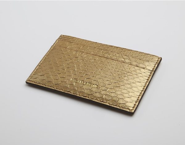 Luxurious Python Leather Women's Cardholder - Image 7