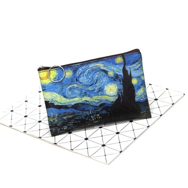 Women's Van Gogh Art Coin Purse - Image 7