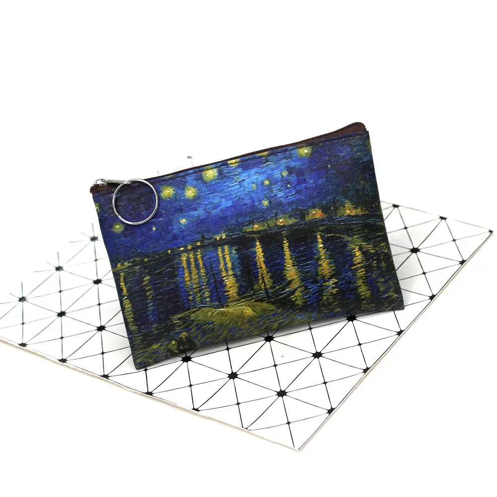 Women's Van Gogh Art Coin Purse