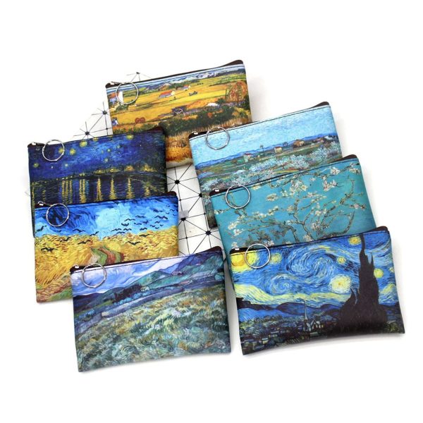 Women's Van Gogh Art Coin Purse - Image 3