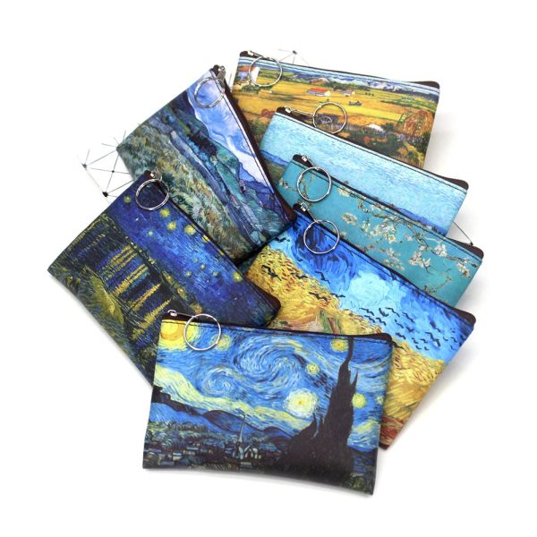 Women's Van Gogh Art Coin Purse