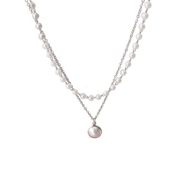 Women's Pearl Necklace Pendant - Image 3