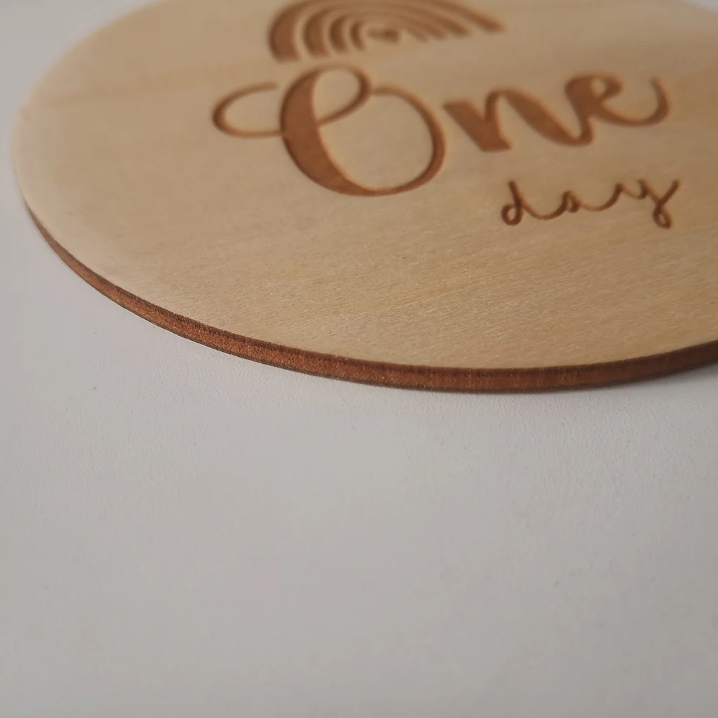 Baby Wooden Milestone Cards
