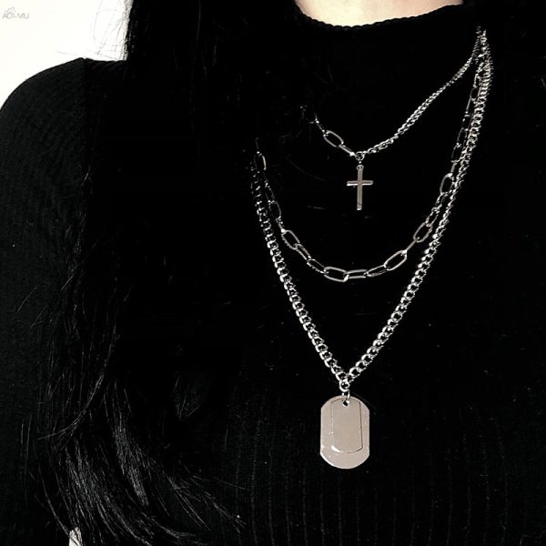 Women's Long Chain Necklace - Image 4