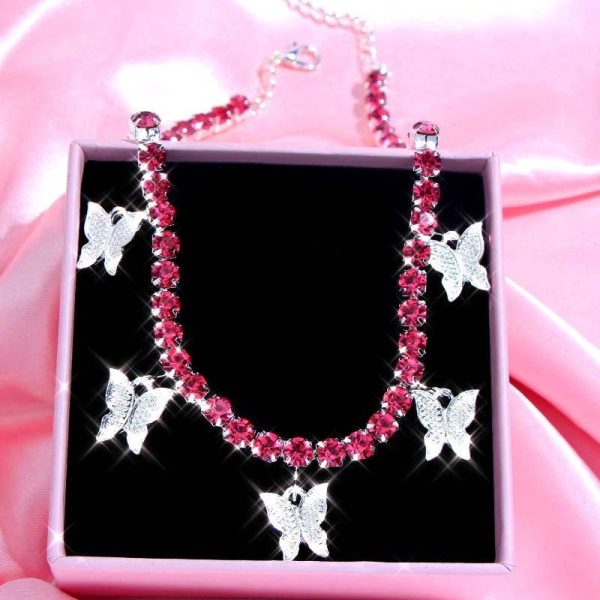 Vintage Butterfly Necklace - Image 10