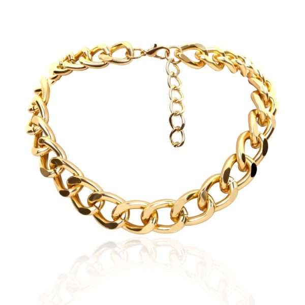 Women's Chain Stylized Necklace - Image 6