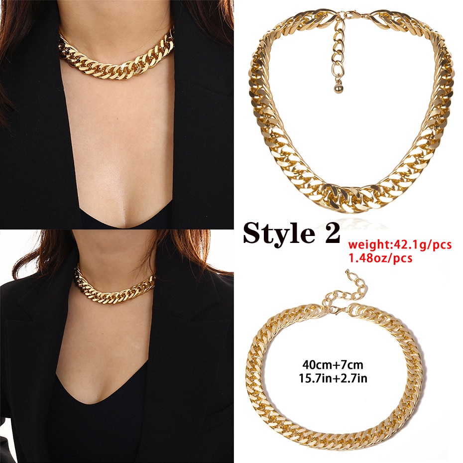 Women's Chain Stylized Necklace