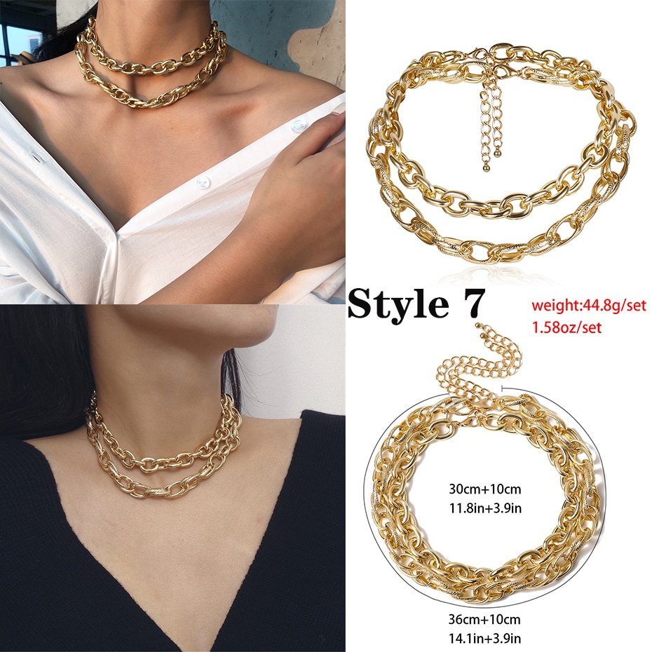 Women's Chain Stylized Necklace