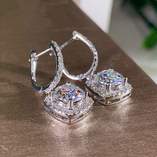 Women's Crystal Drop Earrings - Image 5