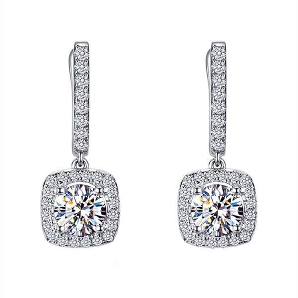 Women's Crystal Drop Earrings - Image 7