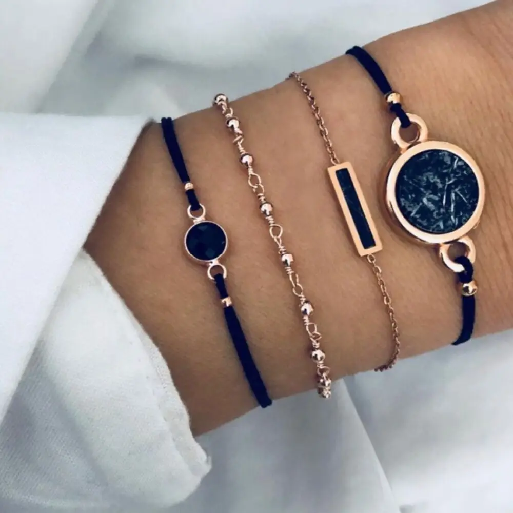 Bohemian Rope Chain Bracelet