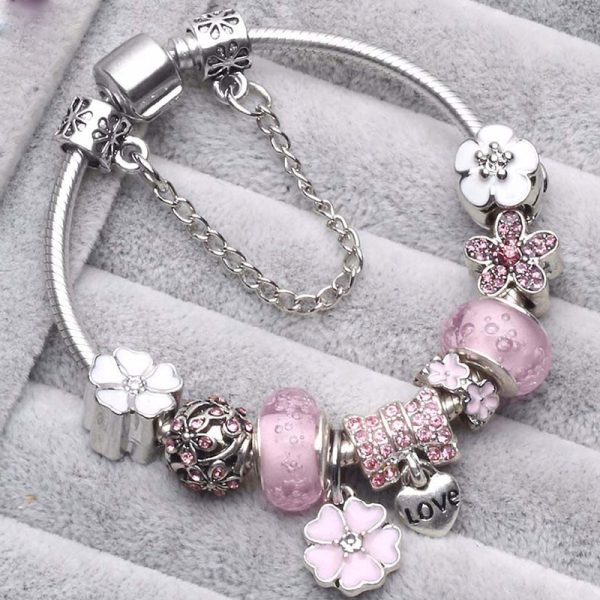 Vintage Charm Bracelet for Women