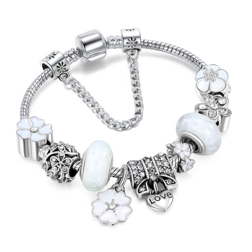 Vintage Charm Bracelet for Women