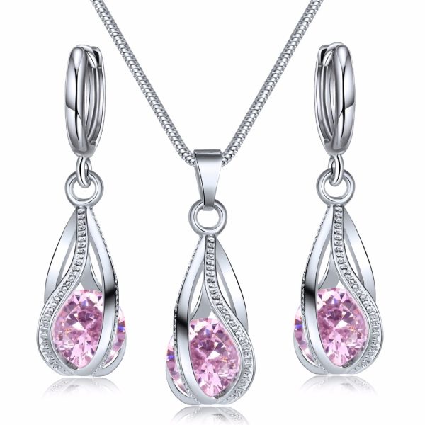 Women's Zircon Jewelry Sets - Image 5