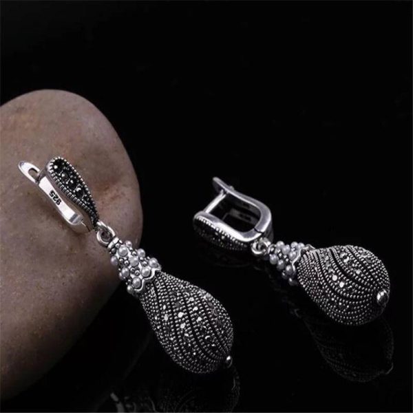 Women's Night Rain Necklace and Earrings Set - Image 4
