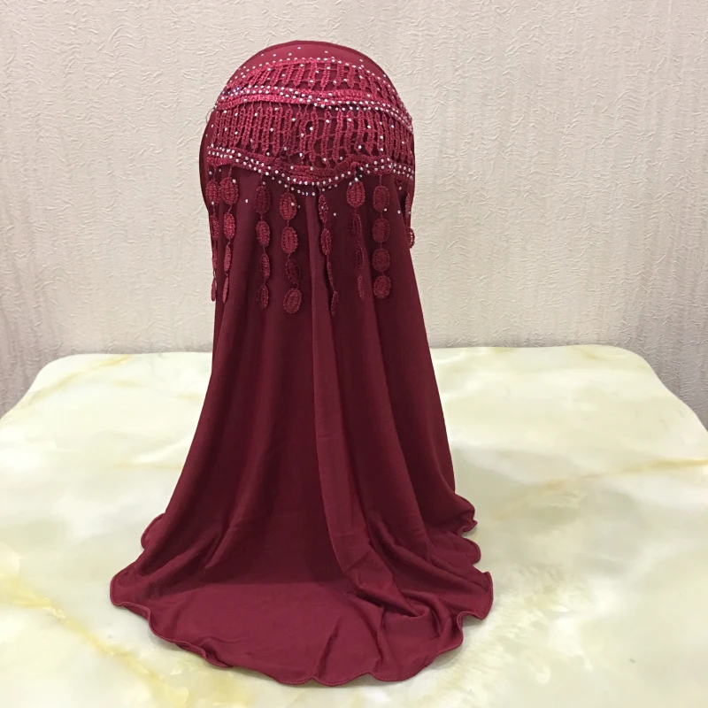 Girl's Crystal Lace Hijab