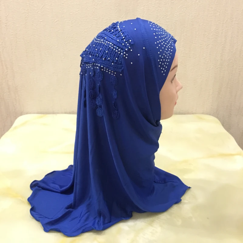 Girl's Crystal Lace Hijab