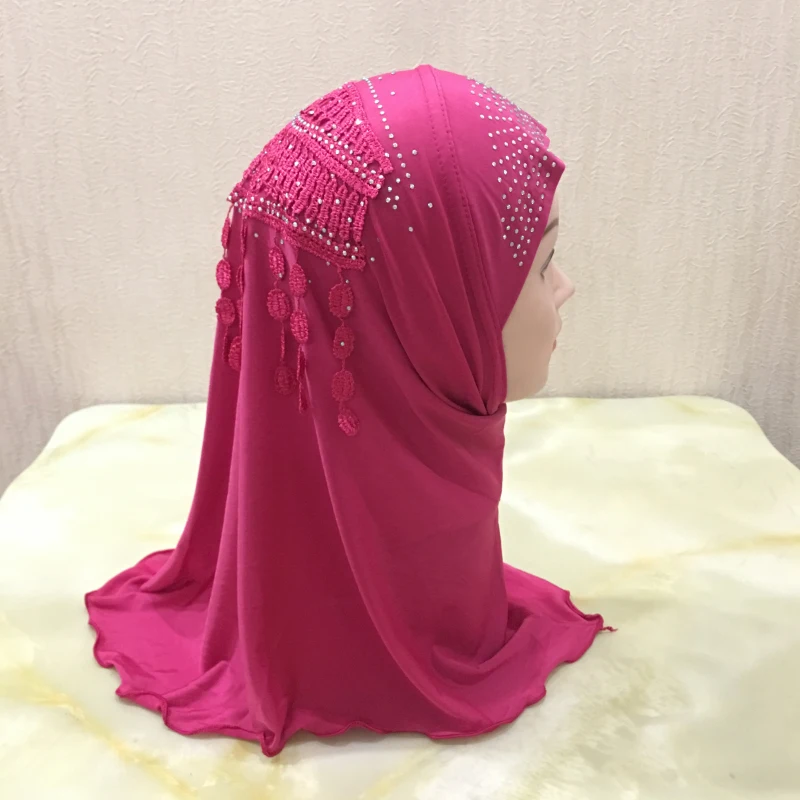 Girl's Crystal Lace Hijab